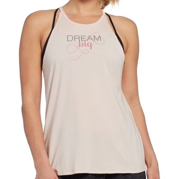 Calia Flow High Neck Graphic Tank - Picture 1 of 5